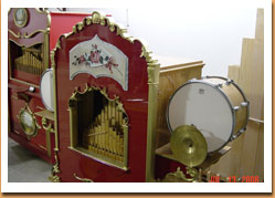 organ music, band organs, amusement parks, concession stands, midway rentals, circus music, circus organs, mechanical music, music machines, accordion music, band organ rentals, musical entertainment, calliope rentals
